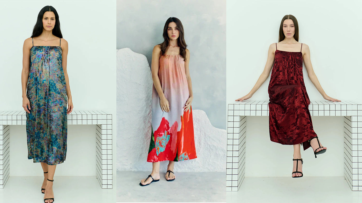 Colour and Fabric Guide for an Elegant Evening Maxi Dress