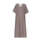 The New Classic Long Kaftan Dress With Side Slit
