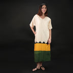 Beyond The Horizon Long Kaftan Dress With Pockets