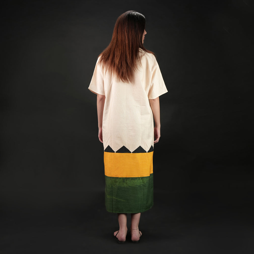 Beyond The Horizon Long Kaftan Dress With Pockets