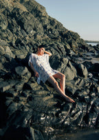 Leopard Luxe Printed Short Kaftan