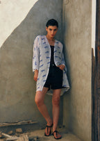 Leopard Luxe Printed Short Kimono