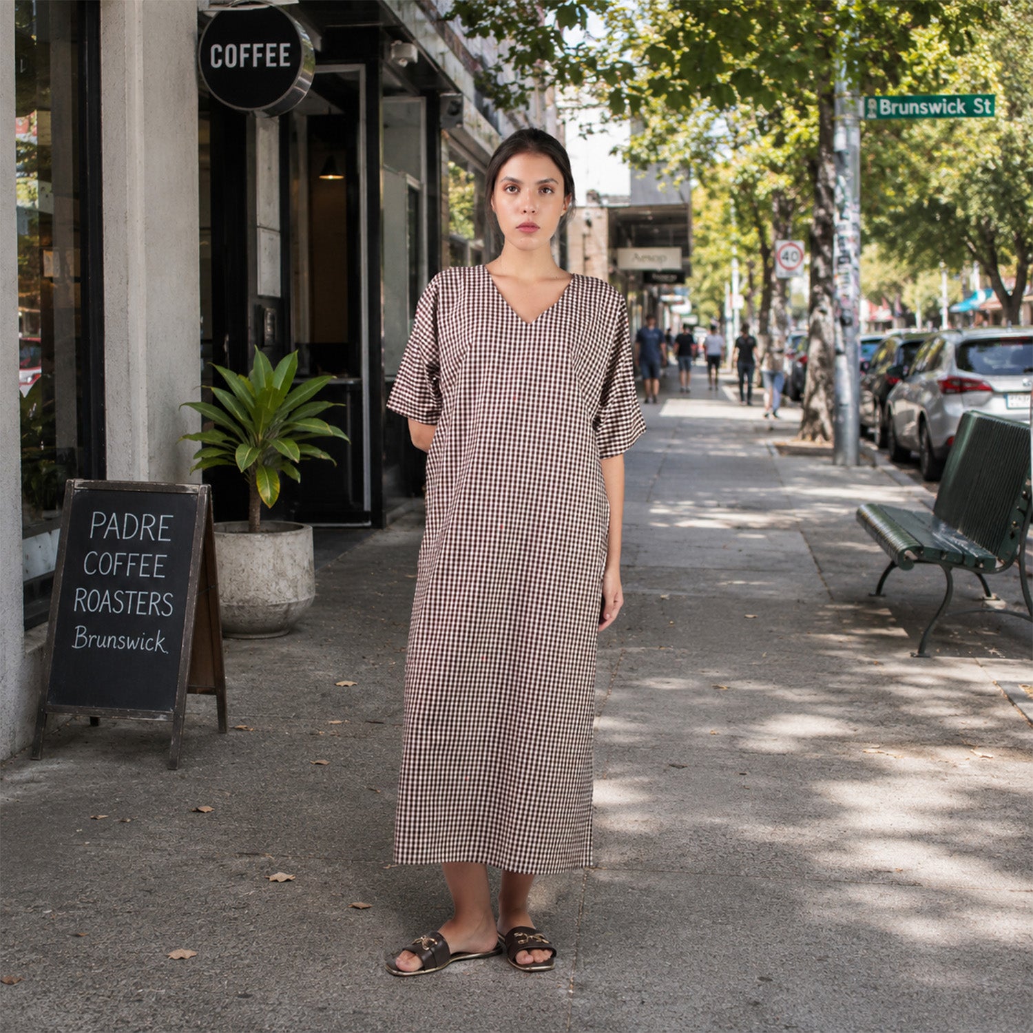 The New Classic Long Kaftan Dress With Side Slit
